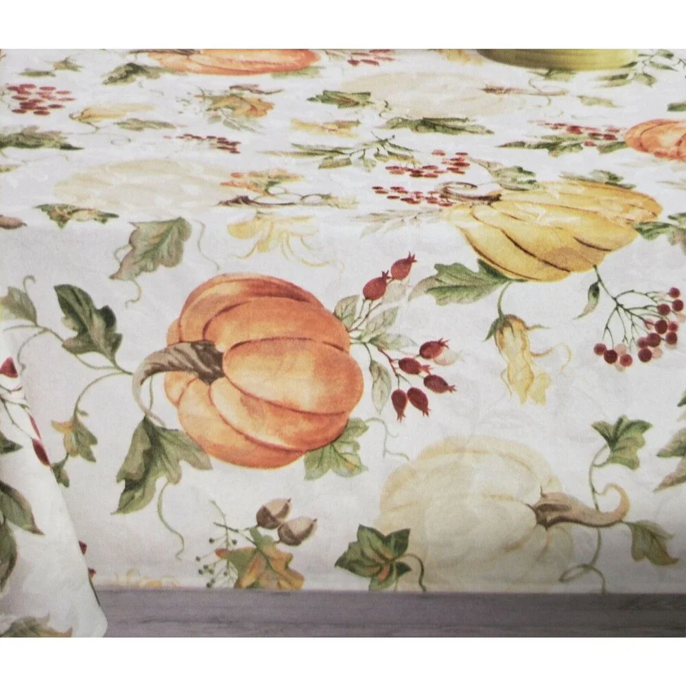 1 Printed Fabric Jacquard Tablecloth,60